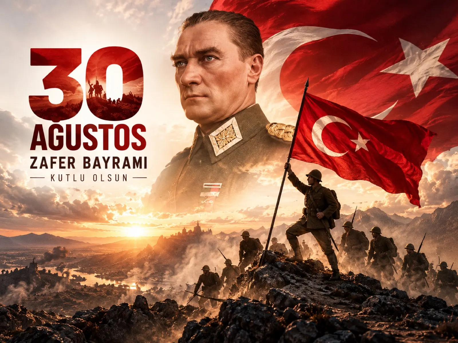30 Ağustos Zafer Bayramı sosyal medya tasarımı
